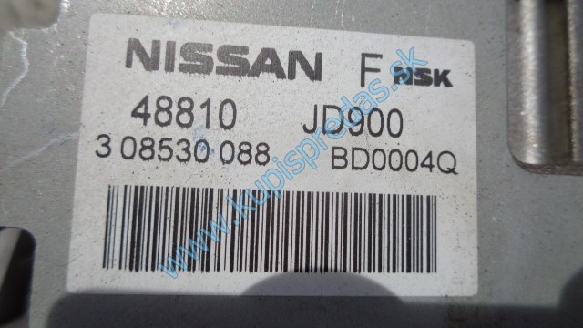 elektrické servočerpadlo na nissan qashqai 1,6i, 48810JD900